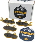Traild Ceramic Brake Pads for Kawasaki Brute Force 2005-2026 Front Axle Set