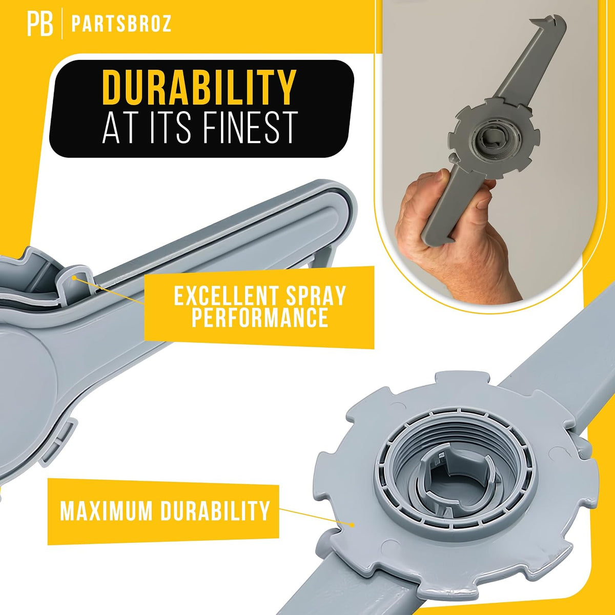 Dishwasher Spray Arm for Frigidaire FDB2415LFC2