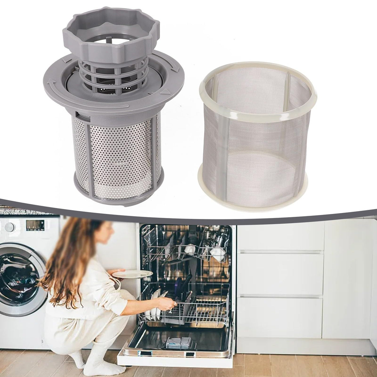 Dishwasher Mesh Filter Compatible with for neff for Siemens