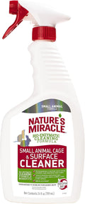 Nature’s Miracle Small Animal Cage and Surface Cleaner, Bio-Enzymatic Cleaning Formula, Destroy Tough Stains and