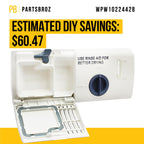 Dishwasher Detergent Dispenser for Whirlpool WDF510PAYS2