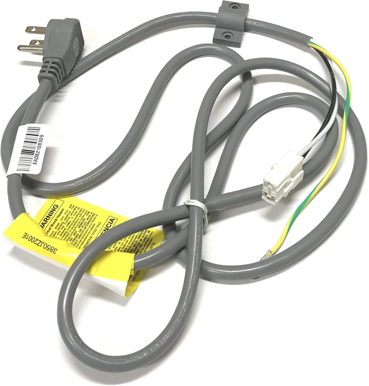 OEM LG Refrigerator Power Cord Cable For LG LMXS27676D, LFX28968ST, LFX28968ST/00, LFX28968ST/01, LFX28968ST/04, LFC28768ST