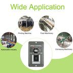 EPLZON DC 12-60V Motor Speed Controller 20A Adjustable PWM Controller Switch Forward/Reverse Electric Motor Speed Regulator Suitable for DC Brush Motor