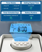 DEWENWILS Pool Pump Timer, Digital Timer Box, 2HP 40A 120-277 VAC