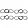DEEG 4PCS AXK2035 2AS Needle Roller Thrust Bearings 20x35x4mm