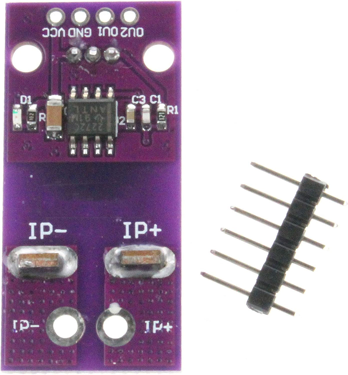 NOYITO ACS758LCB-050B-PFF-T Linear Current Sensor Hall Current Module