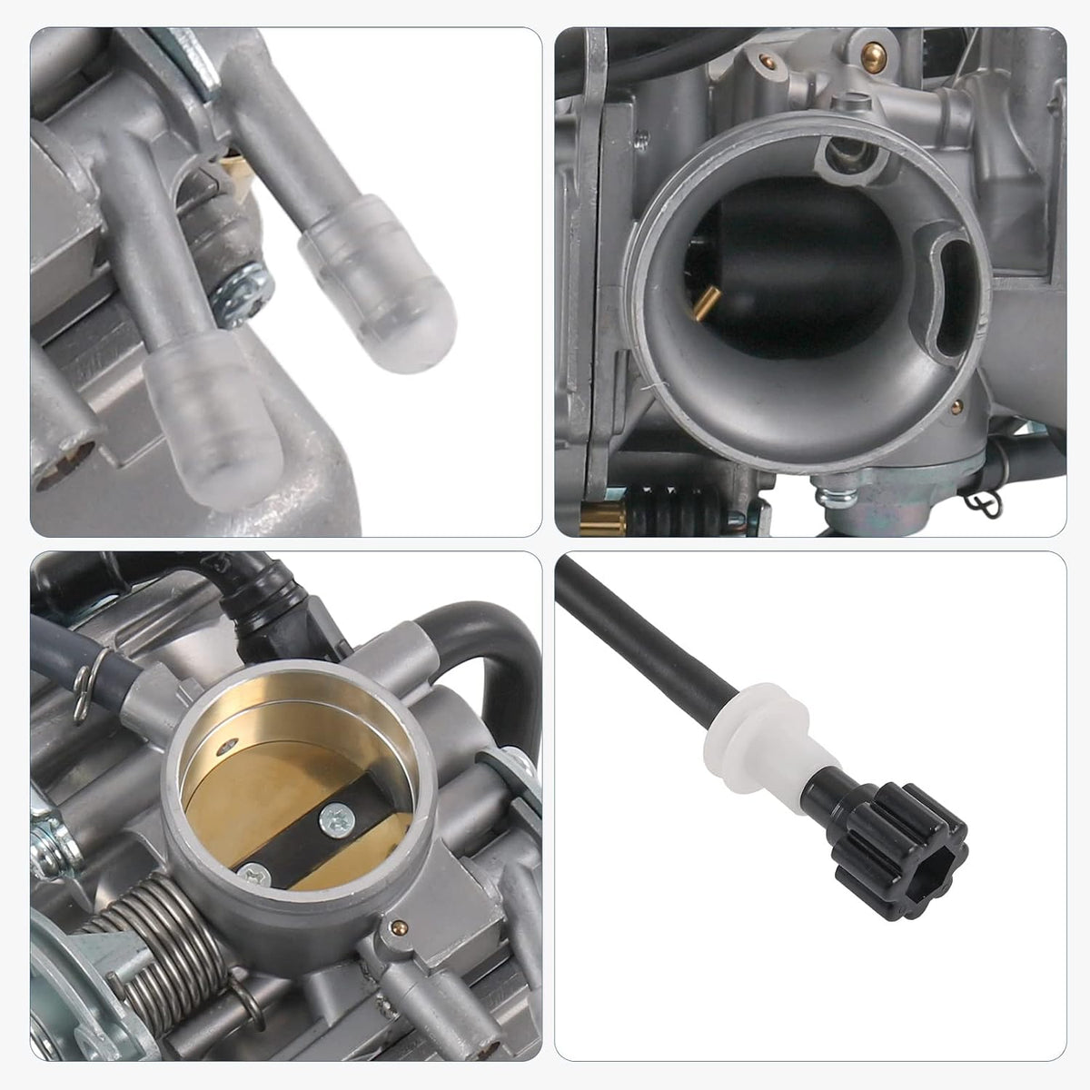 Carburetor & Fuel Filter Compatible with Honda Shadow 1999-2007