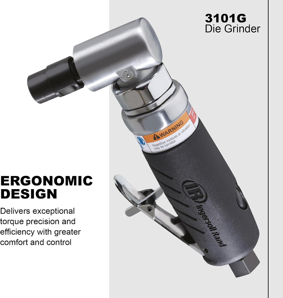 3101G Edge Series Portable 1/4-Inch Right-Angle Die Grinder with Lightweight Design