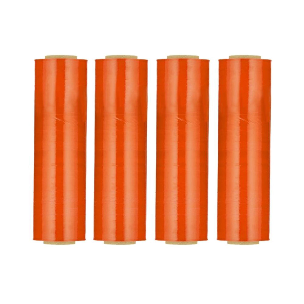 Orange Machine Stretch Wrap, 1 Pack, 20" x 5000 Feet, Dark/Opaque Color Plastic Cling Designed for Pallet Machine