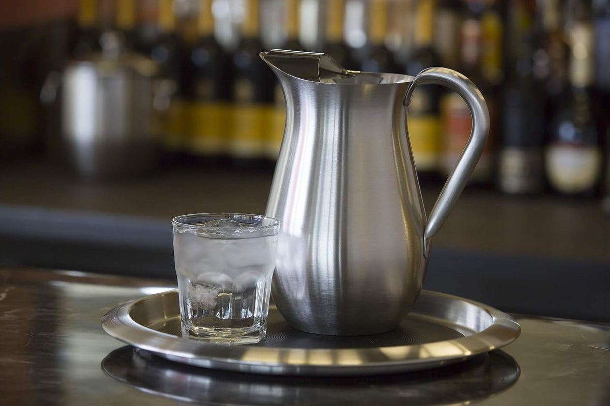 Bell Pitcher, 67.6oz, Stainless Steel