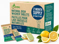 Natural Dishwasher Detergent Tablets - Plant Based Alternative Refill Pack Dishwashing Tabs - Eco-Friendly And