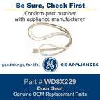 General Electric WD8X229 Dishwasher Door Gasket