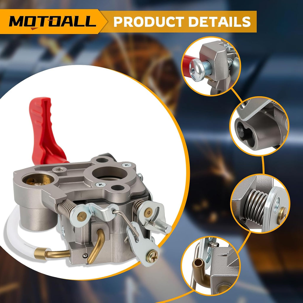 MOTOALL Carburetor Boot Air Filter Carb Adjustment Tool for Poulan Pro