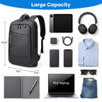 15.6 Inch Laptop Backpack, Lightweight Waterproof Business Bag