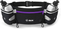 Hydration Running Belt with Bottles - Water Belts for Woman and Men - iPhone Belt for Any Phone Size - Fuel Marathon