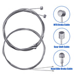 Universal Bike Brake Cable Kit Bicycle Cable Housing Set, Blue