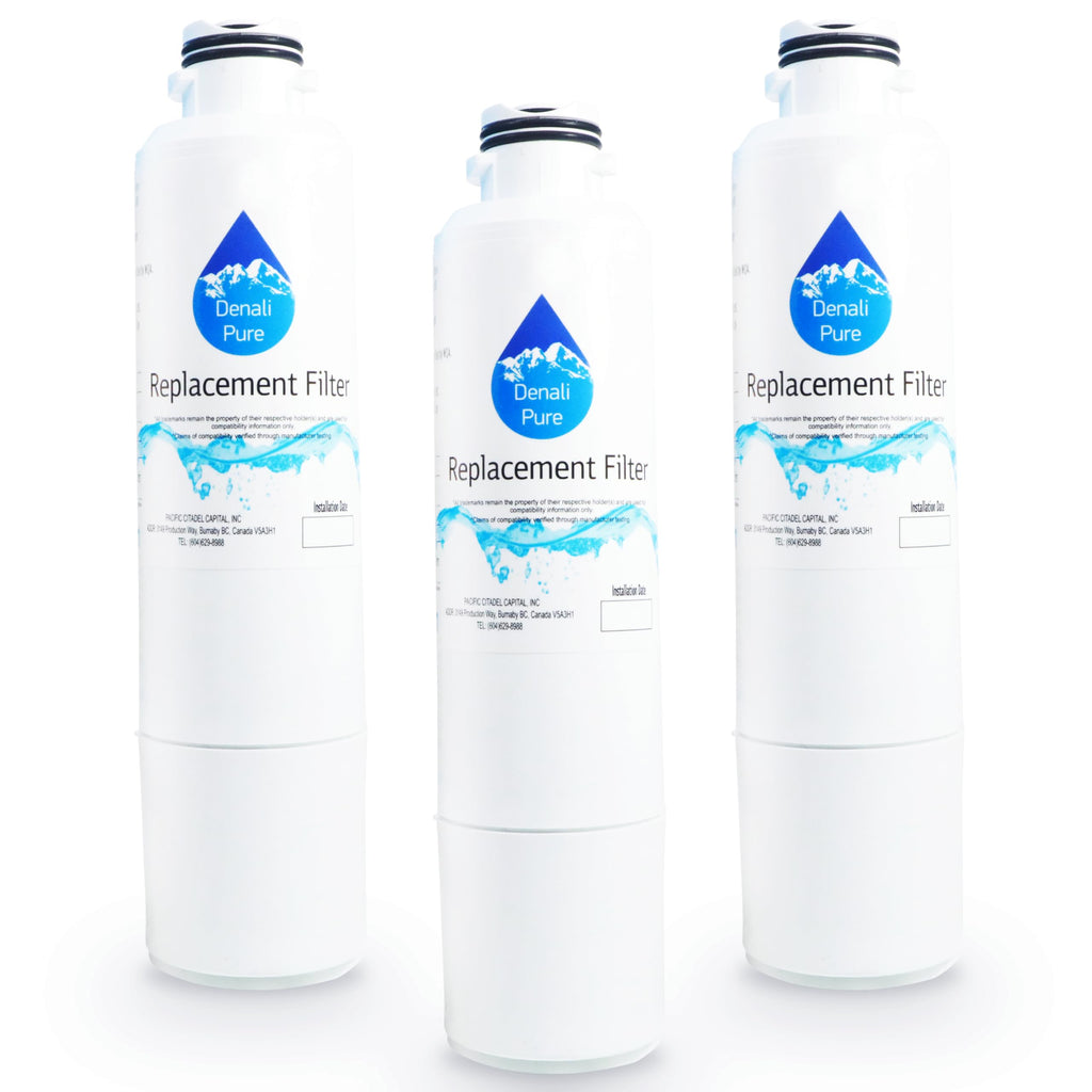 3x Replacement for Samsung RFG296HDPN/XAA-0001 Refrigerator Water Filter