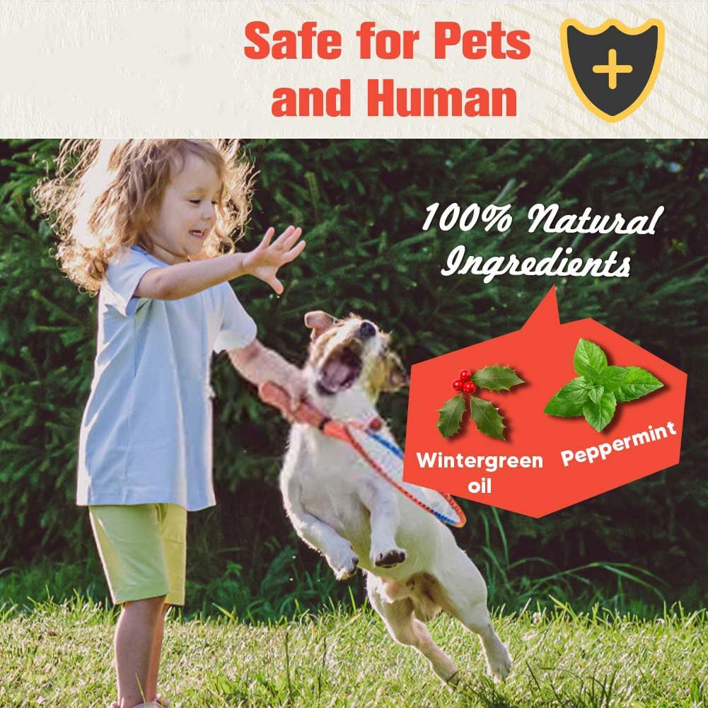 Deer Repellent for Plants, Rabbit Repellent Outdoor, Bunny Repellent, Naturally Repels Deer from Garden and Yard
