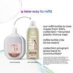 Premium Gel Hand Soap Refill, Vanilla + Raspberry, 34 fl oz, 4 Pack