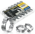 1/2 Inch PEX Crimp Rings 60 Pack for PEX Fittings Plumbing