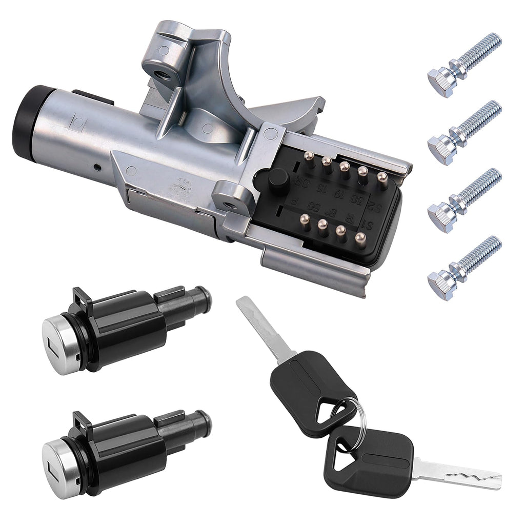 QemoraHome Ignition Switch Assembly w/ 2 Keys