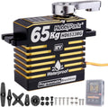 Waterproof 897oz-in 65KG High Torque Servo Brushless Motor 8.4V HV Servo Metal Gear RC Servo Programmable 2BB for 1/8
