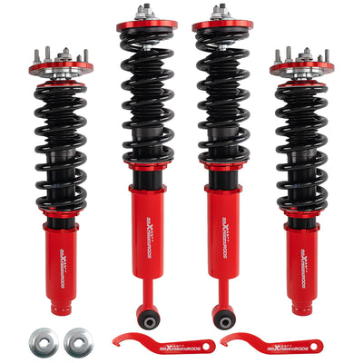 Coilovers for Honda Accord CM4/CM5/CM6/CM7/CM8 2003-2007, Height Adjustable Coilovers Suspension Kit, Preset Damping