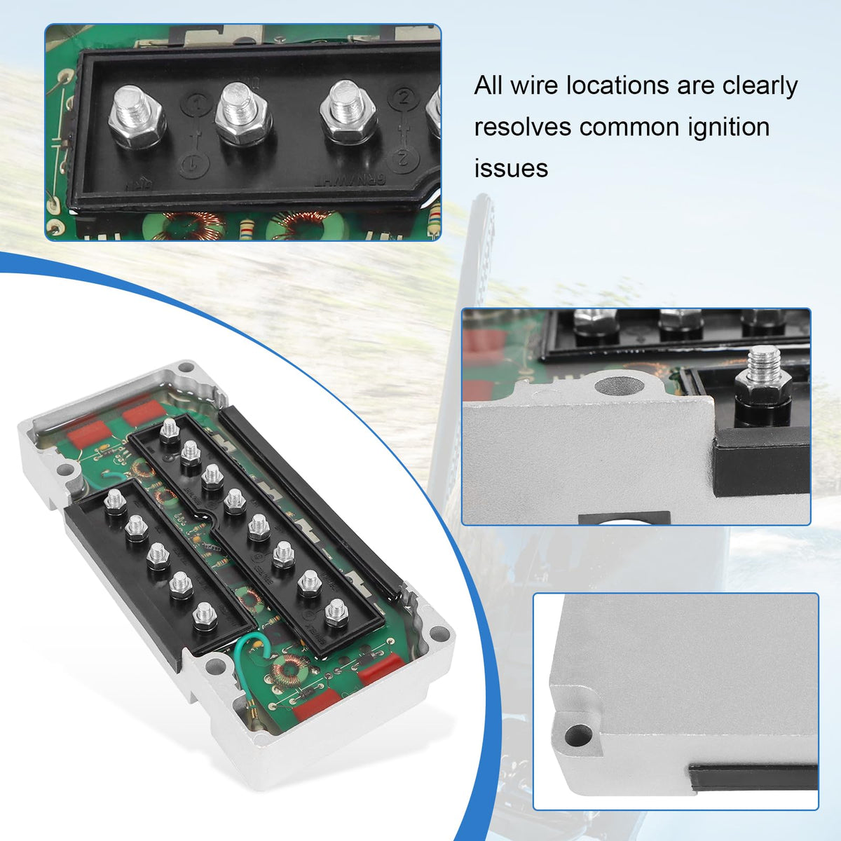 CDI Switch Box Power Pack Replacement for Mercury Mariner Outboard
