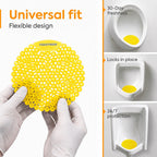 Staples Coastwide Professional Urinal Screen, Citrus Scent, 10/Box
