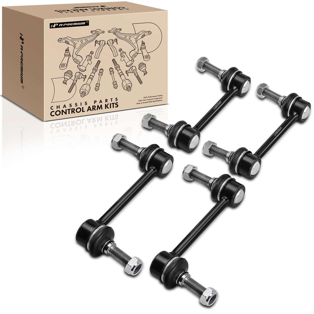 A-Premium Front and Rear Sway Bar Link Stabilizer Bar End Link Kit