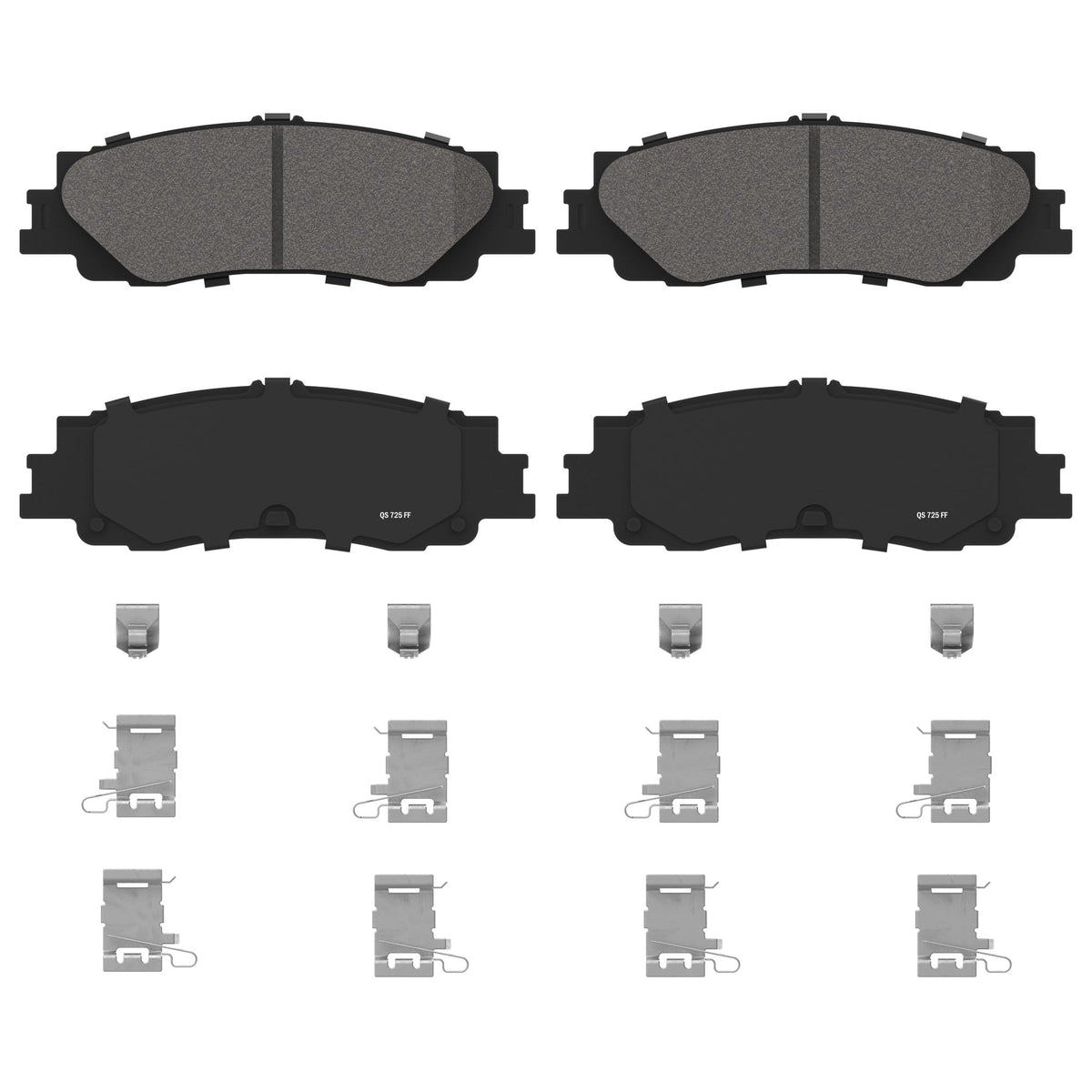 Wagner QuickStop ZD2439 Rear Disc Brake Pad Set Ceramic for Toyota Tundra