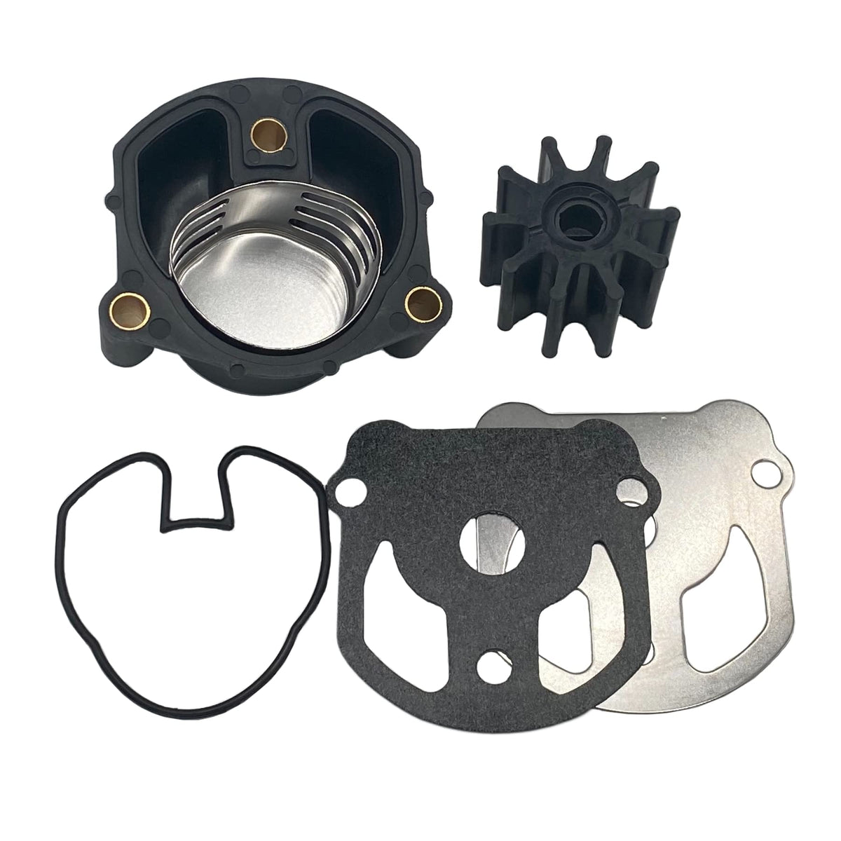 YiheoZux 0984461 Stern Drive Water Pump Impeller Kit for OMC Cobra 2.3L to 7.5L Marine Engines Cooling Unit with Housing 984461