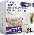 Fragrance Free Laundry Detergent Sheets - Laundry Soap - Ultra Concentrated, Recyclable Packaging, Stain Fighting