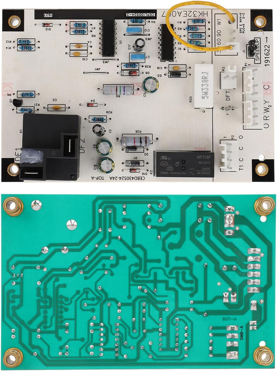 HK32EA007 Defrost Control Board ABS Replacement Defrost Circuit Board for Carrier ICP HK32EA001 CEPL130524 01 for AC Repair and System Cycle Control