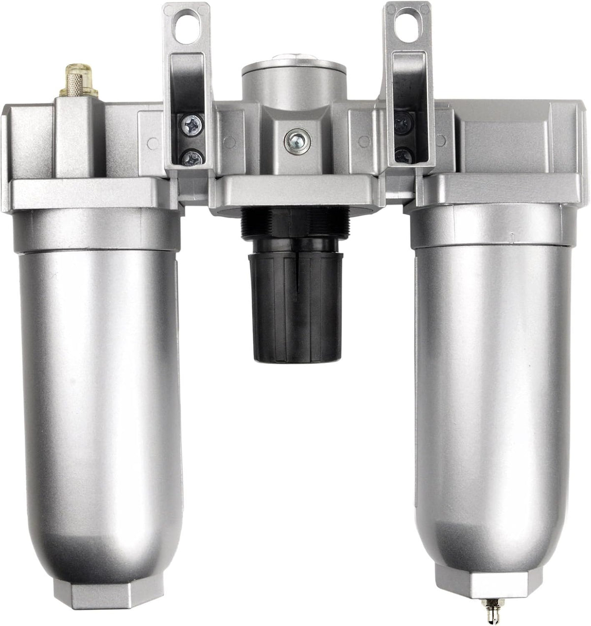 THB 1" Compressed Air Moisture Filter Regulator Lubricator Combo w Auto Drain