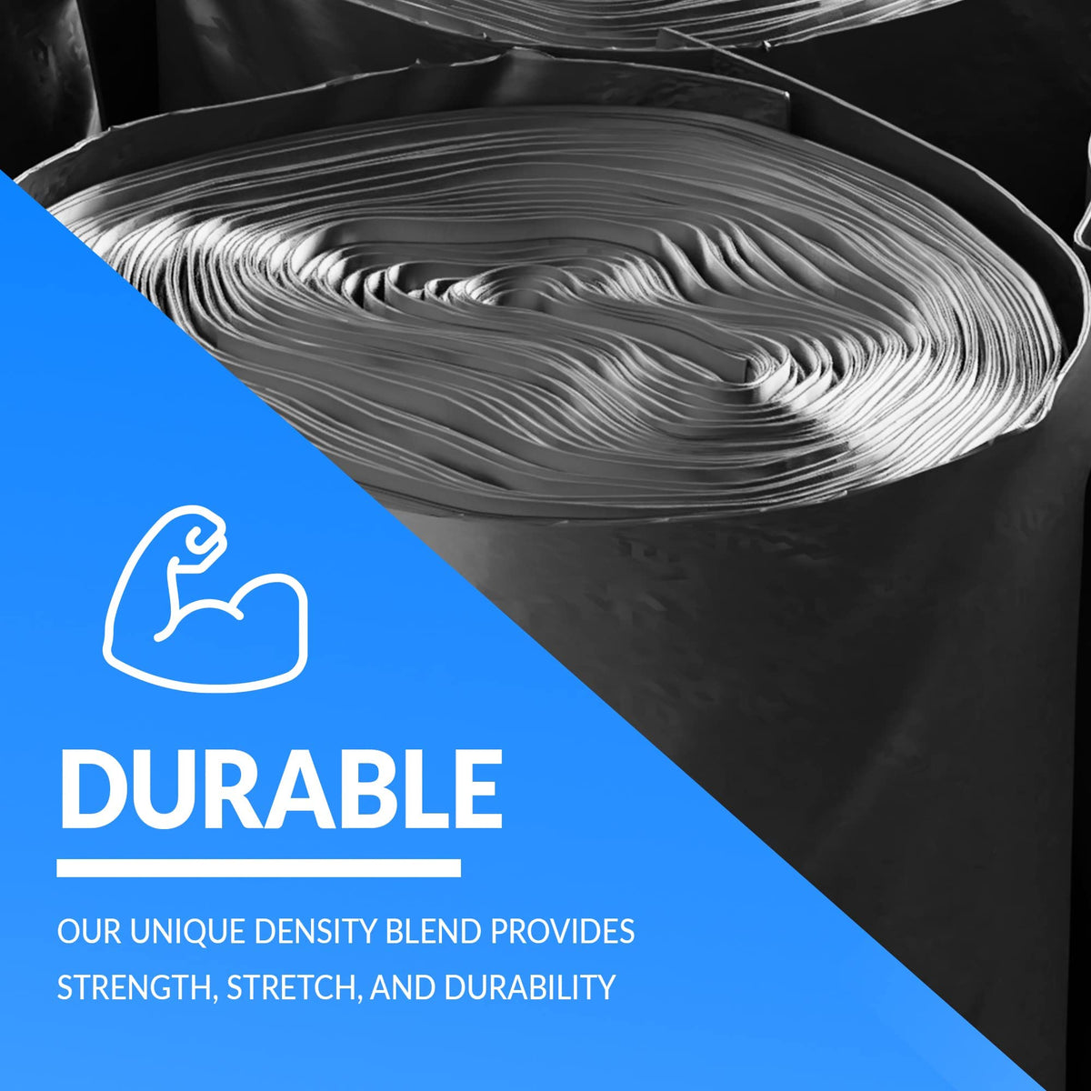 55-60 Gallon Trash Bags Heavy Duty