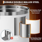 100 Cup Coffee Urn, 14 l Large Commercial Coffee Maker