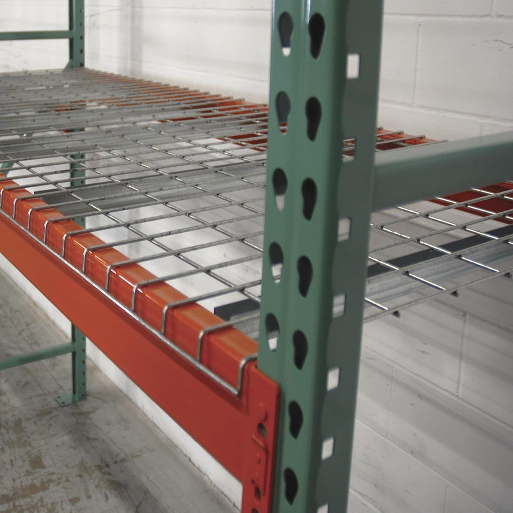 AK Industrial Extra Heavy-Duty Teardrop Pallet Rack Beam - 96in.L, Model Number AK-RBI-96-4.65