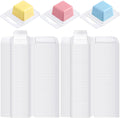 Wax Melt Molds Clear Empty Plastic Wax Melt Clamshells Container Pet Single Cube 1 oz Candle Molds for DIY Chocolates