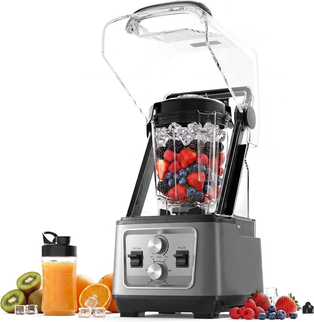 Commercial Blender 68oz 2200W, 28000RPM Professional Blender