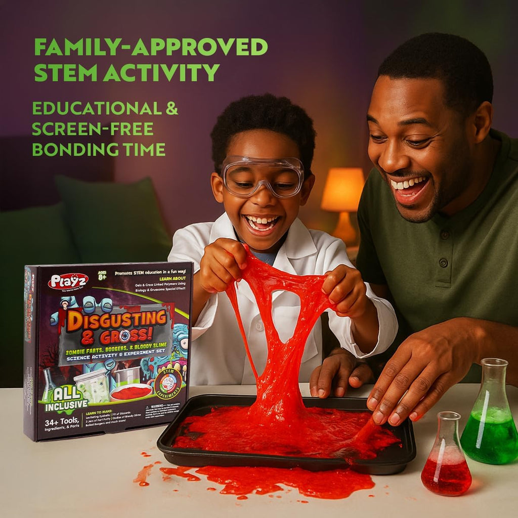 Disgusting n Gross Science Experiments, Science Kits for Kids Age 8-12