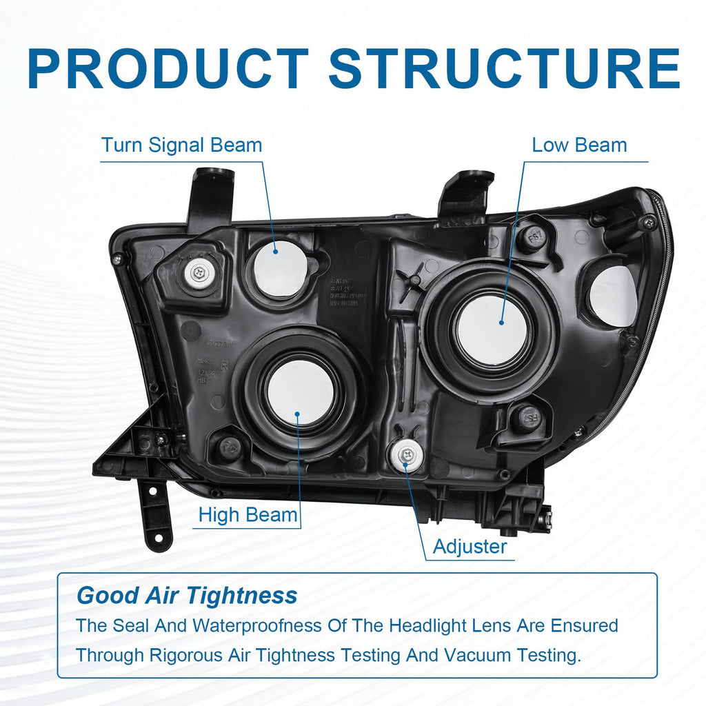 for 2007-2013 Toyota Tundra Headlights Assembly