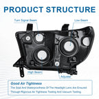 for 2007-2013 Toyota Tundra Headlights Assembly