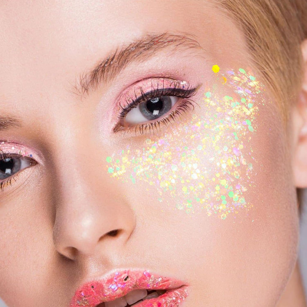 Body Glitter, Face Glitter, Hair Glitter, 12 Colors