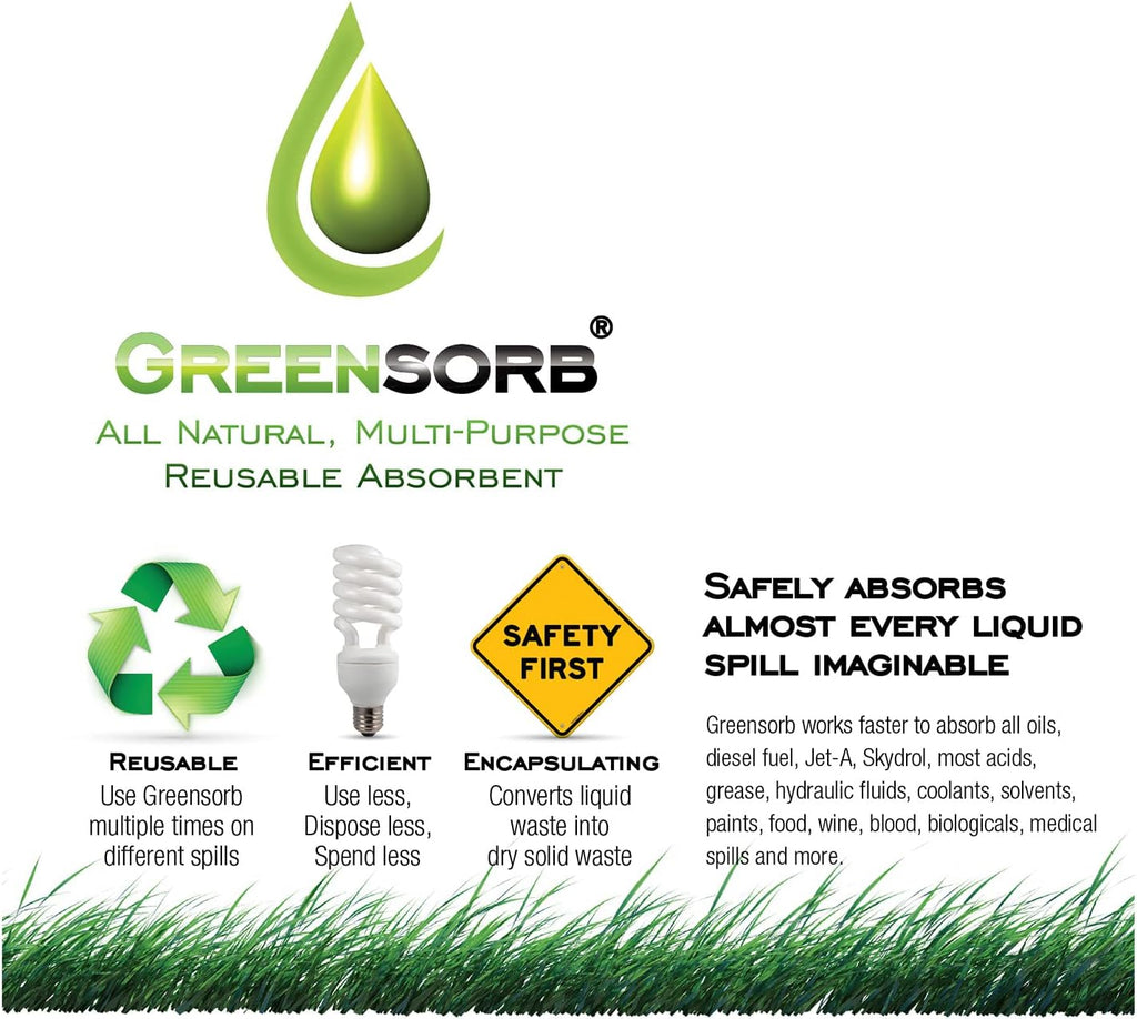 Multi-Purpose, Reusable Granular Absorbent - 4lb shaker bottle - GS-4