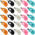 25PCS Mini Retractable Utility Knife Box Cutter Letter Opener, Random Color