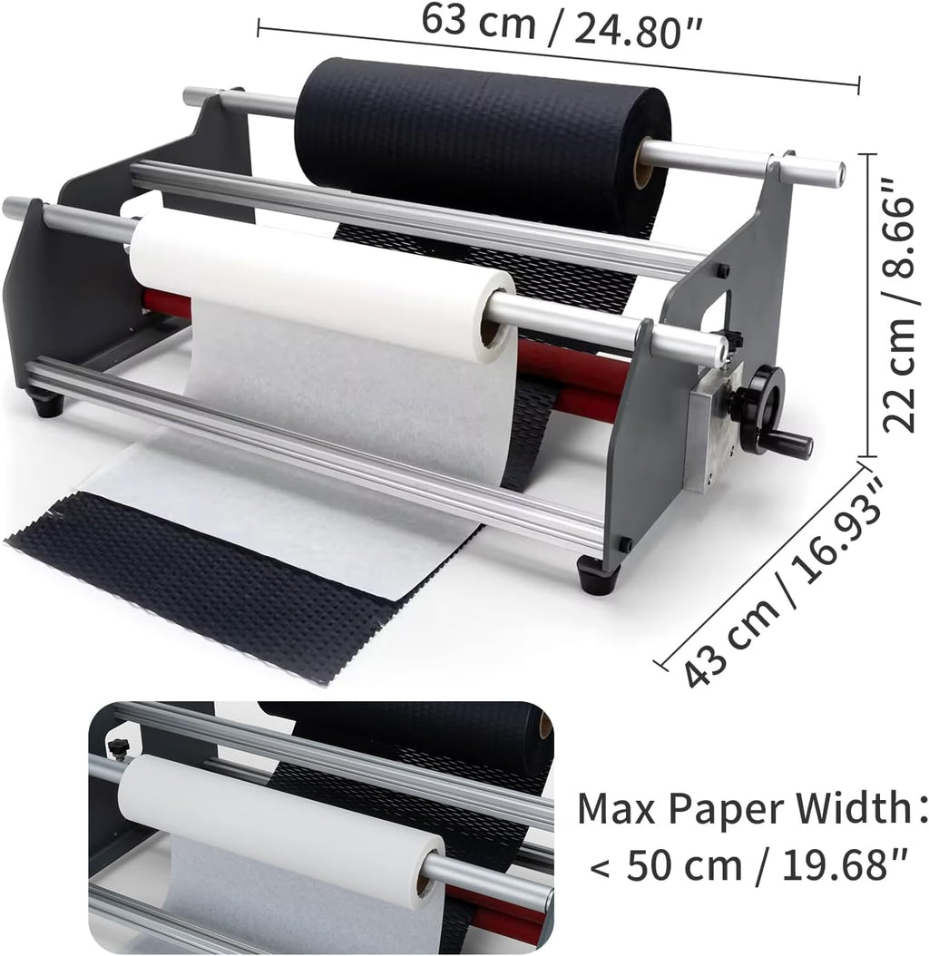 Manual Honeycomb Paper Stretching Machine, Roll Dispenser for Cardboard Packaging, Buffer Material,Honeycomb Packing