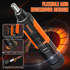 13Pcs Preset Torque Screwdriver Wrench Driver Set 10-80 Inch Pound