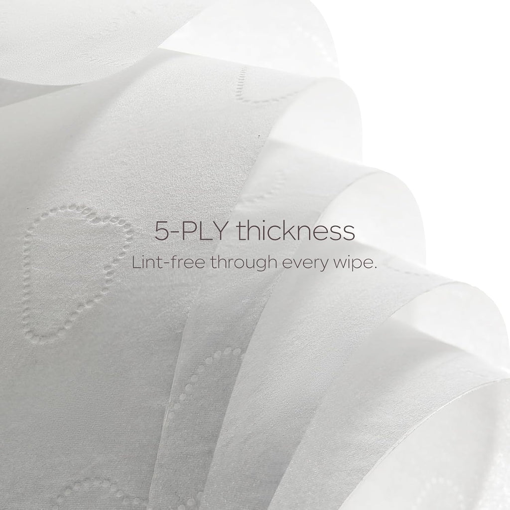Cloud Touch Lotion Facial Tissues for Sensitive Skin & Noses, Ultra Soft 5-Ply, Hypoallergenic & Fragrance Free