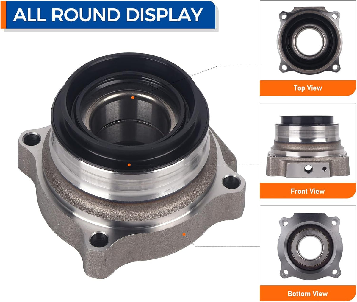 PAROD 512294 512295 Rear Wheel Bearing Hub Assembly Fit for 2005-2020 Toyota Tacoma(Pair)
